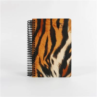 YPS Artisan Tiger-Stripe Pattern Notebook